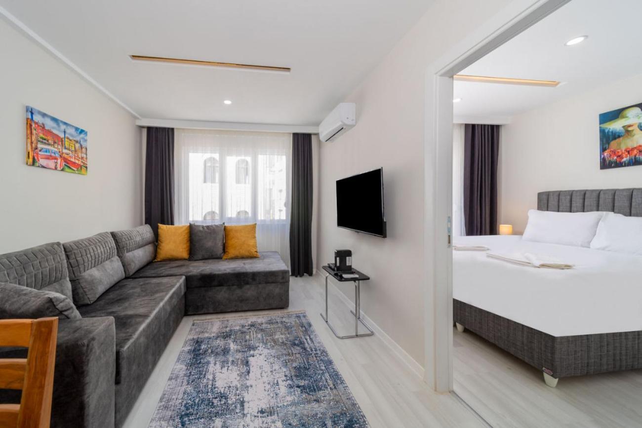 Апартаменты Lovely With Central Location Walking Distance To Beach In Muratpasa, Анталья